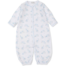 Load image into Gallery viewer, Elephant ABC&#39;s Convertible Gown- Blue
