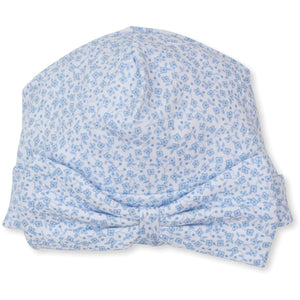 Petite Blooms Novelty Hat- Blue