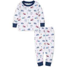 Load image into Gallery viewer, Building Site Print Pajama Set
