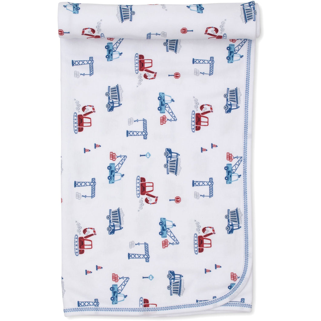 Building Site Print Blanket