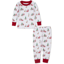 Load image into Gallery viewer, Santa&#39;s Sleigh Print Pajamas
