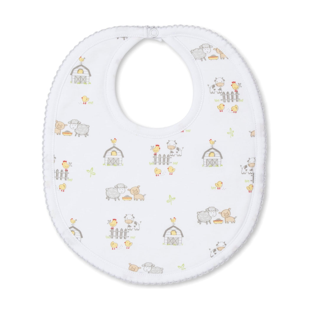 Farmyard Frolic Print Bib