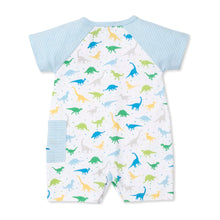 Load image into Gallery viewer, Dinosaurs Galore Mix Print Short Playsuit
