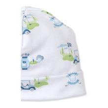 Load image into Gallery viewer, Kissy Golf Club Multi Blue Print Hat

