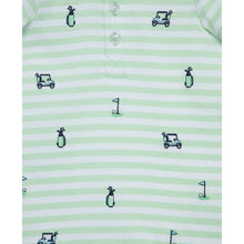Load image into Gallery viewer, Golf Embroidered Romper &amp; Hat Set
