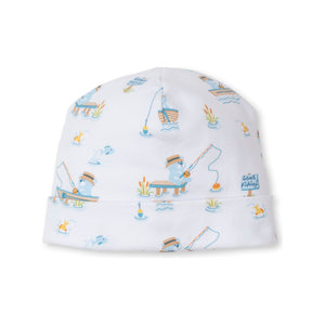 Rather Be Fishing Print Hat