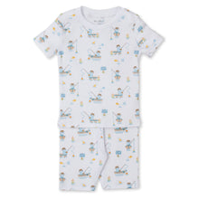 Load image into Gallery viewer, Rather Be Fishing Print Pajama Set
