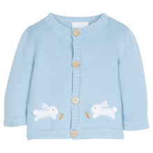 Load image into Gallery viewer, Crochet Sweater - Blue Bunny
