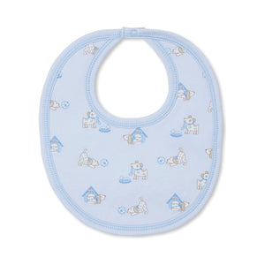 Pups in Action Print Bib