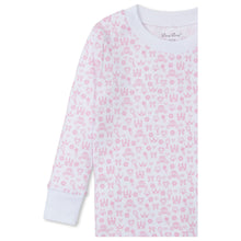 Load image into Gallery viewer, Royal Details Print Pajama Set in Pink
