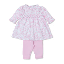 Load image into Gallery viewer, Royal Details Print Dress &amp; Leggings Set

