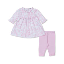 Load image into Gallery viewer, Royal Details Print Dress &amp; Leggings Set
