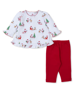 Christmas Magic Print Leggings Set