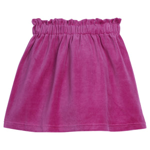 Portofino Skirt - Magenta Velour