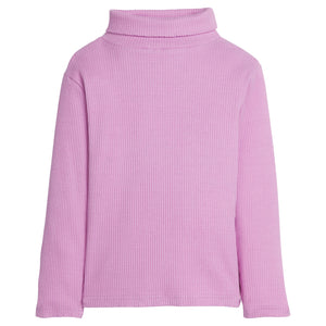 Ribbed Turtleneck - Petal Pink