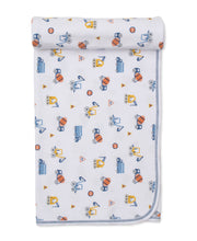 Load image into Gallery viewer, Construction Roadwork Print Blanket
