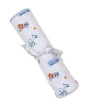 Load image into Gallery viewer, Construction Roadwork Print Blanket
