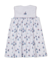 Load image into Gallery viewer, Regatta Print Dress- Red White &amp; Blue
