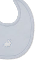 Load image into Gallery viewer, Pique Twin Bunnies Bib- LB
