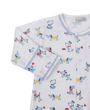 Load image into Gallery viewer, Puppy Patch Print Convertible Gown- Blue
