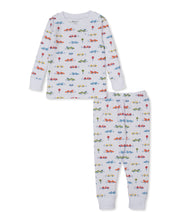Load image into Gallery viewer, Sizzling Speedway Print Pajama Set LS
