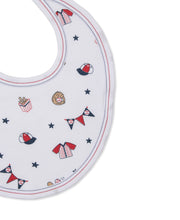 Load image into Gallery viewer, Fly Ball Print Bib
