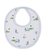 Golf Championship Print Blue Bib
