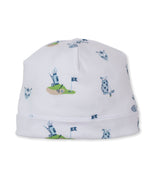 Golf Championship Print Blue Hat