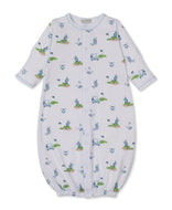 Golf Championship Print Blue Convertible Gown