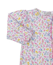 Load image into Gallery viewer, Pastel Gardens II Print Zip Footie
