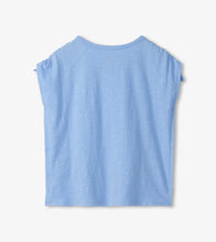Load image into Gallery viewer, Serentiy Blue Seashell Graphic Tee
