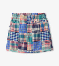 Load image into Gallery viewer, Serenity Blue Madras Woven Skirt
