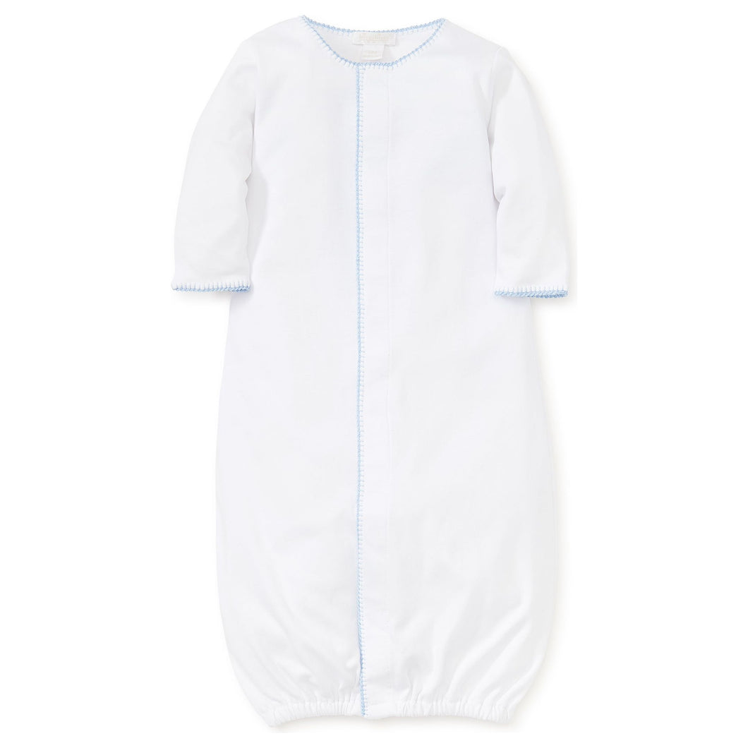 New Premier Basics Convertible Gown- White/Blue