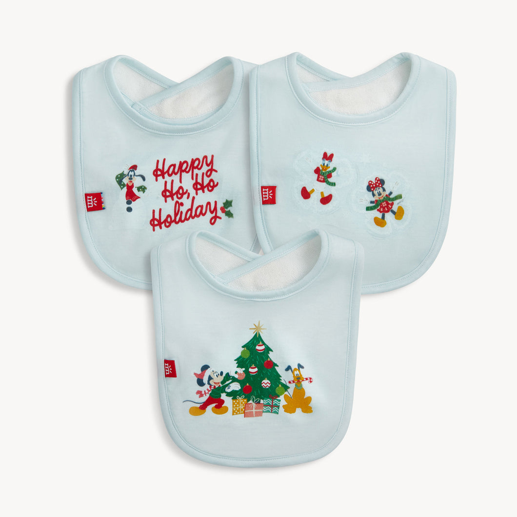 Snow Excited Modal Bib 3-pack