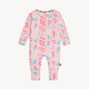Pink Party Animals Modal Coverall