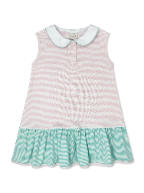 Load image into Gallery viewer, Pensacola Pink/ Midtown Mint Mary Margaret Dress
