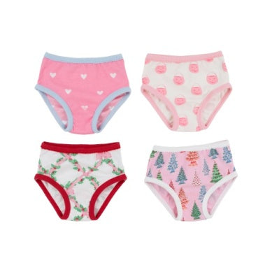 Pippy's Underpinnings Set- Assorted Holiday Prints