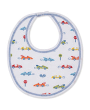 Load image into Gallery viewer, Sizzling Speedway Print Bib
