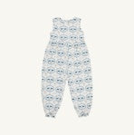 Load image into Gallery viewer, Quilted SS Rebecca Romper- Horse Bits &amp; Bows/ PP
