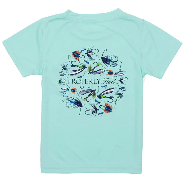 Stay Fly Performance SS Tee - Seafoam