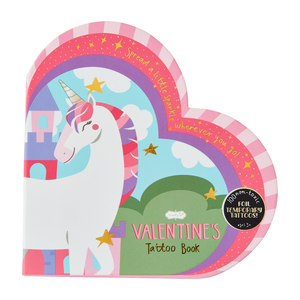 Unicorn Valentine's Tattoo Book