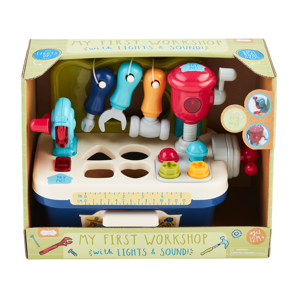Light Up Tools Shape Sorter