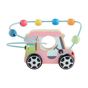 Pink Wood Golf Abacus Toy