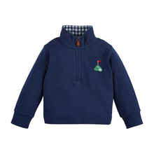 Load image into Gallery viewer, Golf Quarter Zip- Navy
