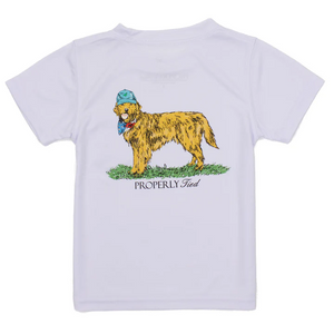 American Pup Performance SS Tee - White