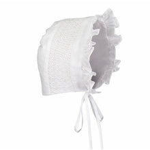 Load image into Gallery viewer, Girls Smocked Bonnet
