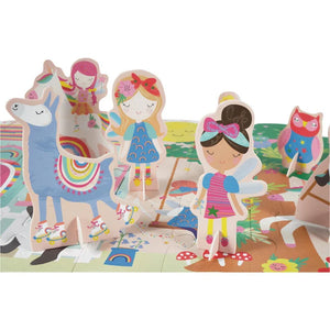Rainbow Fairy 60pc Floor Puzzle with Pop Out Pieces