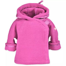 Load image into Gallery viewer, Widgeon Hooded Fleece Jacket-Bright Pink w/ Dot Ribbon
