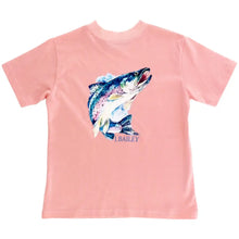 Load image into Gallery viewer, Logo Tee- Fish on Cantaloupe
