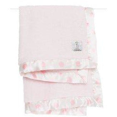 Chenille New Dot™ Baby Blanket - Pink